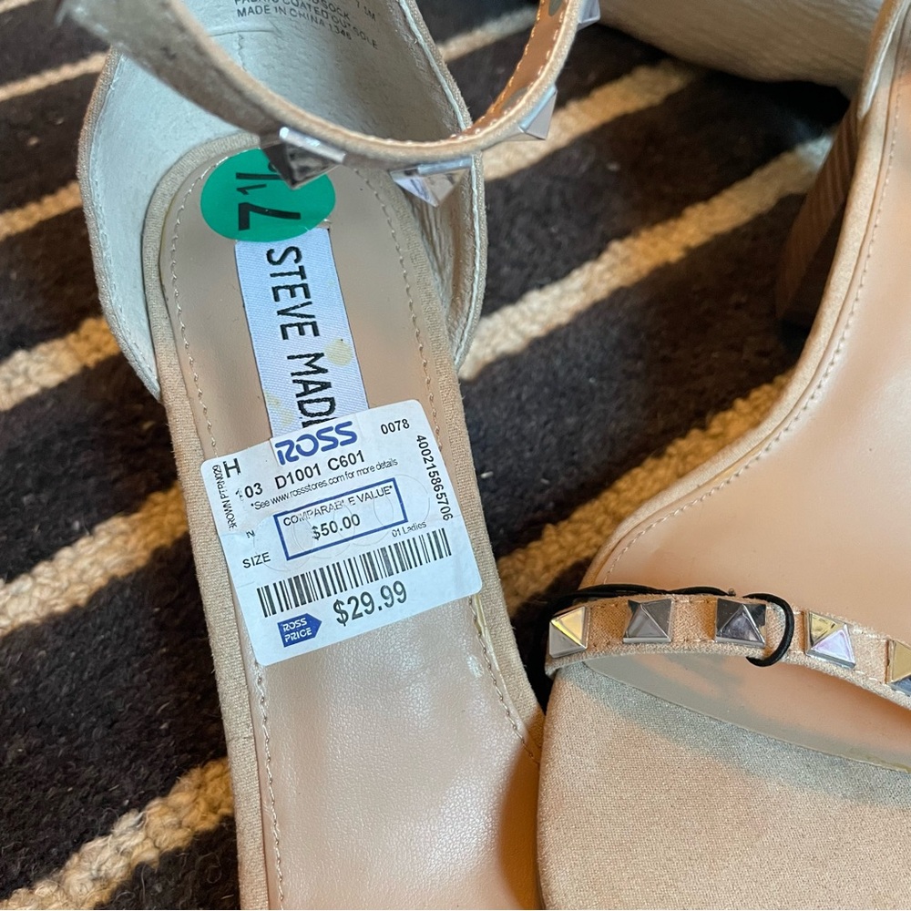 Steve Madden Studded Women's Heels - Picture 3 of 3
